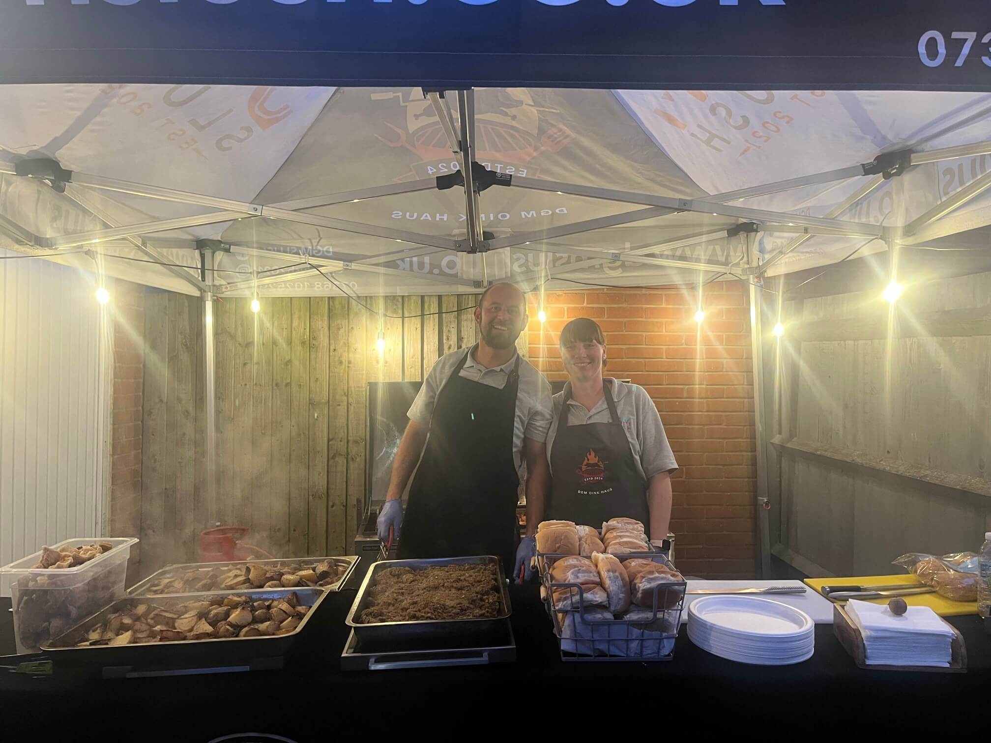 Dean and Gemma - Oink Haus